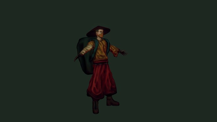 Character design - Thomas van den Heuvel 3D Model