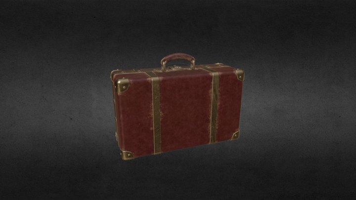 Travel suitcase 3D Model