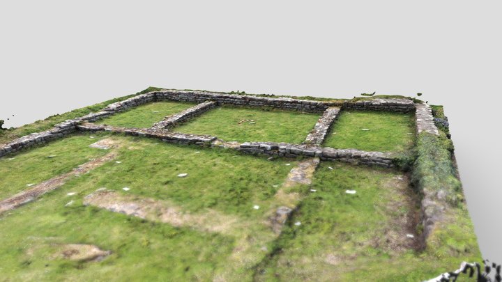 Roman Sea Mills - The Roman Ruins at Sea Mills 3D Model