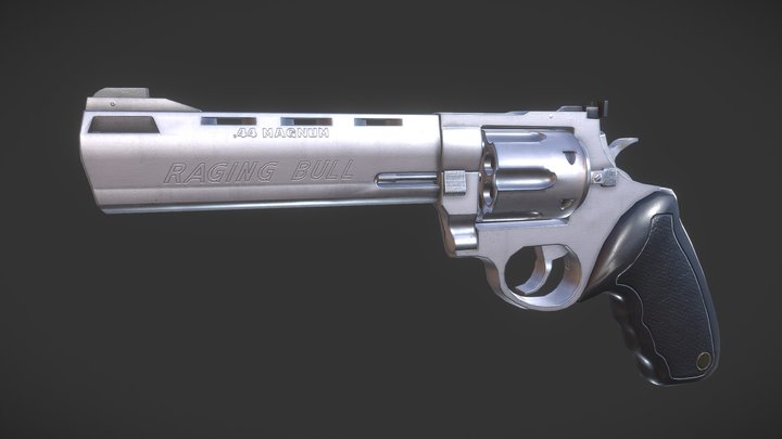 Taurus Raging Bull 3D Model