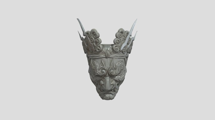 Susanoo Mask 3D Model