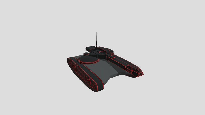 Tank - Tron Uprez 3D Model
