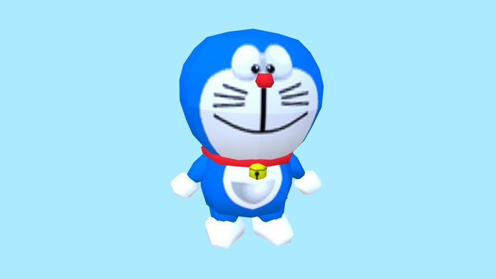 N64 Doraemon Model 3D Model