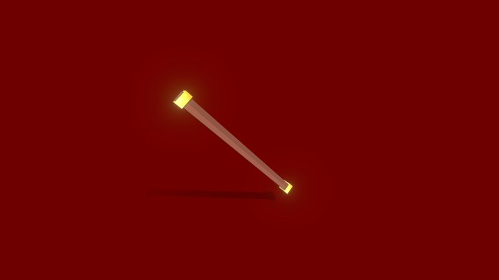 Just a Staff 3D Model