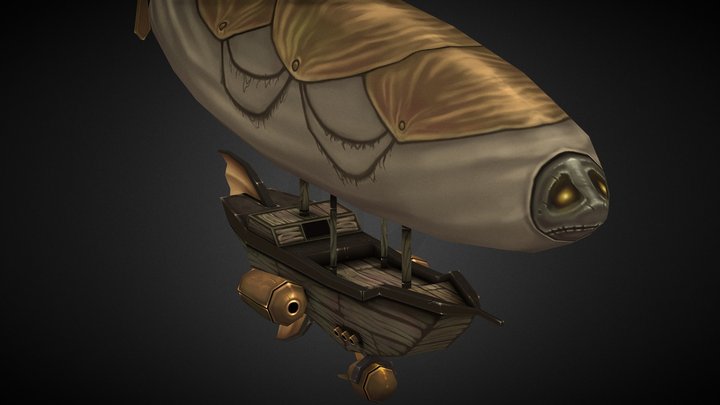 Zeppelin 3D Model