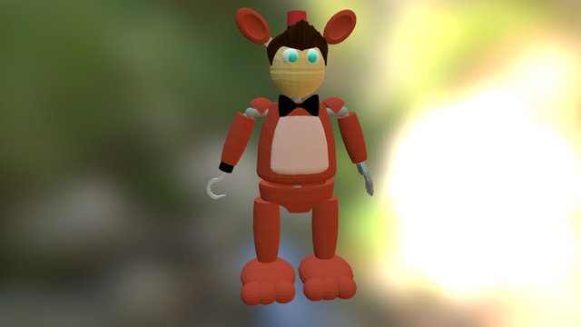 Boom The Fox 3D Model