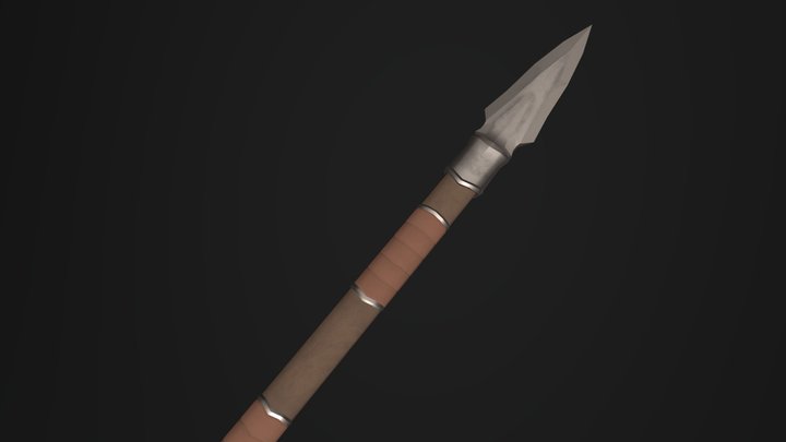 Starter Spear 3D Model