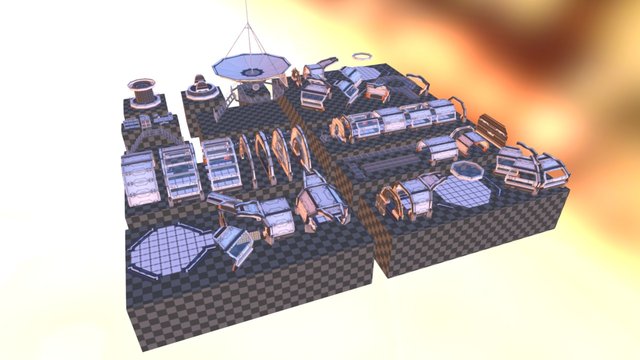 Life is on Mars Assets 3D Model