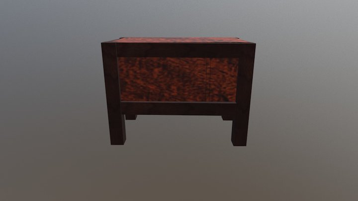 Dark Chest 3D Model