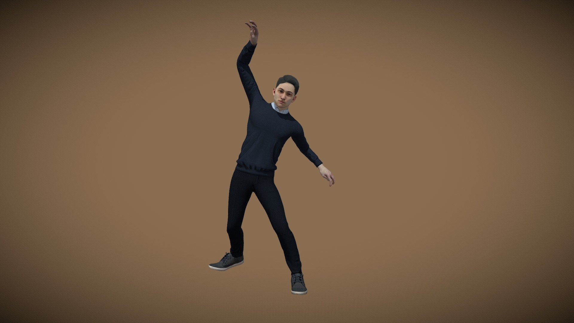 Animated Harry Shum Jr Character Dances Download Free 3d Model By Lasquetispice C2c4b45 