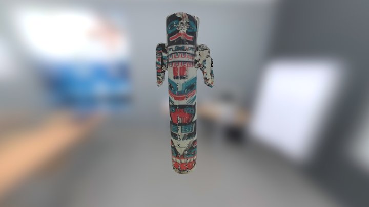 camouflage audition bottle Totem Poles - A 3D model collection by geckosteeves - Sketchfab