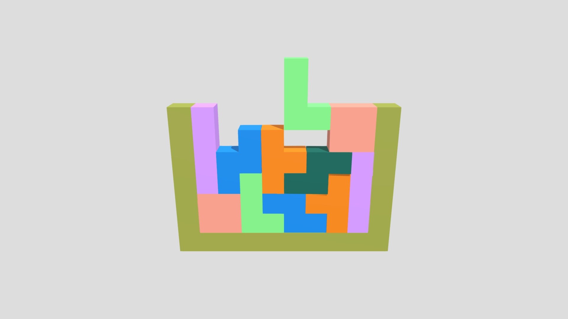 Tetris Blocks Gina Paradis