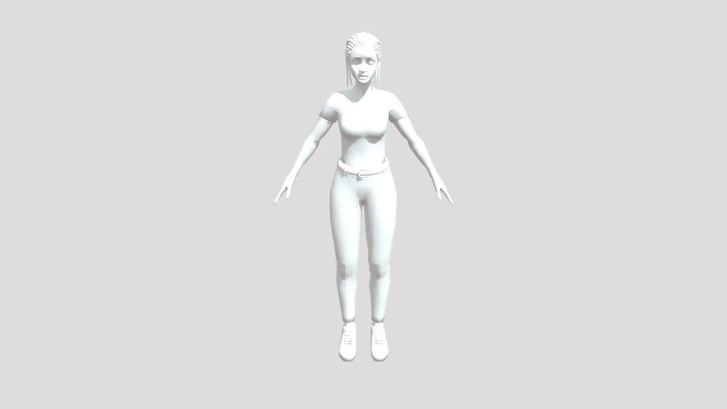 Prisma 3D horror Lena model
