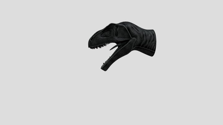 Giganotosaurus untextured 3D Model