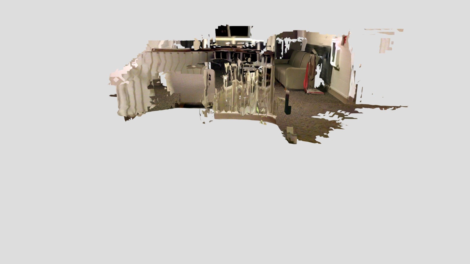 ScanNet Scene0714_00, SimpleRecon, Online Frames