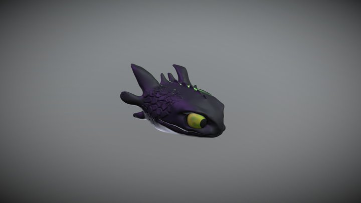 toothless final replace 3D Model