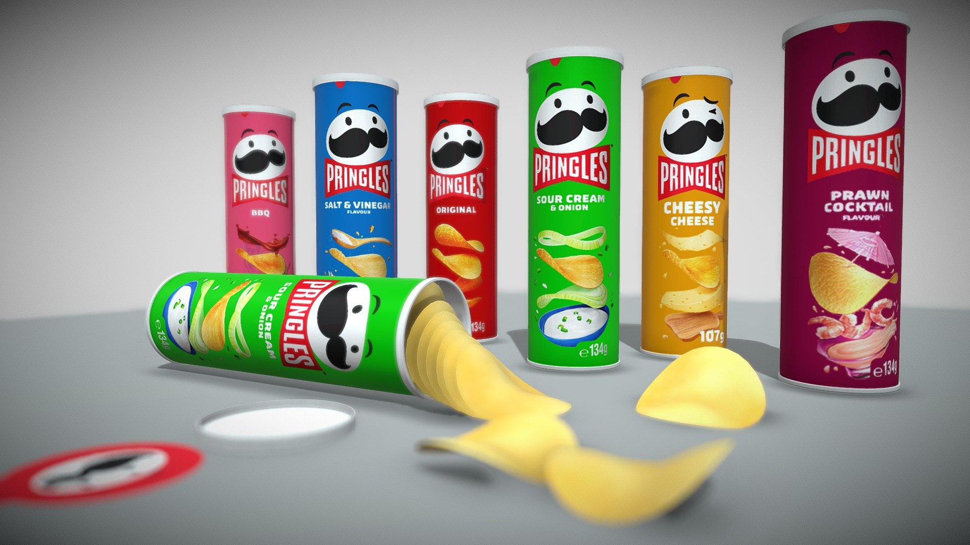 Pringles Cans - Download Free 3D model by Samer_Arab_S5 [c2c8a24 ...