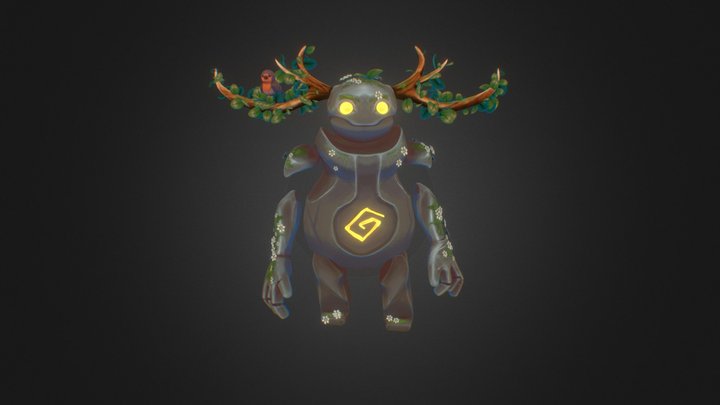 Forest Guardian 3D Model