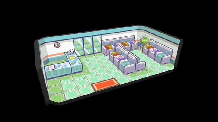 Pokemart 3D Model
