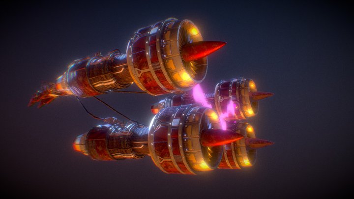 BEN QUADINAROS PODRACER 3D Model