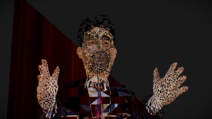 Shinzo Abe 3D Model