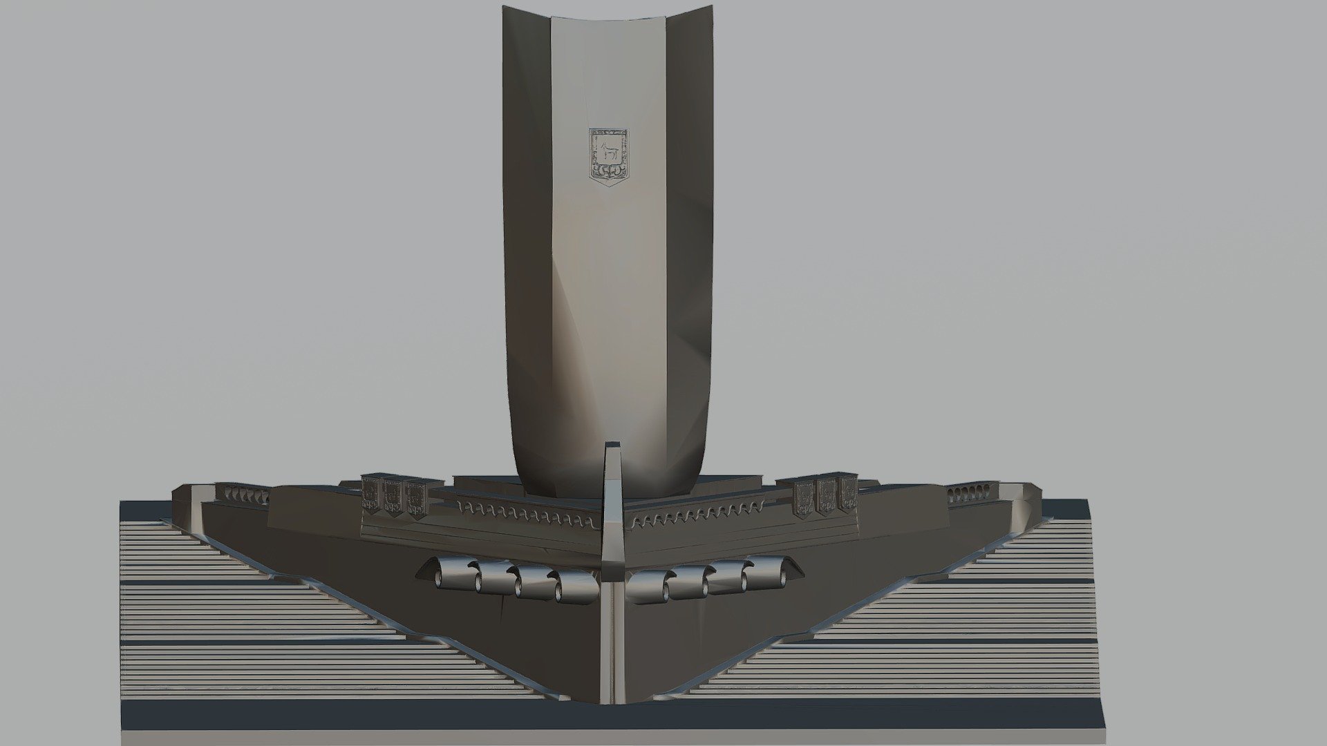 Ладья - 3D model by Roman Vashurov (@zanimatica63) [c2ca508] - Sketchfab