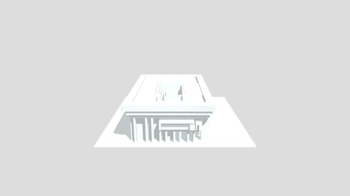 Boston City Hall 3D Model