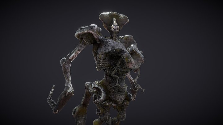 Alien Creature take 3 3D Model