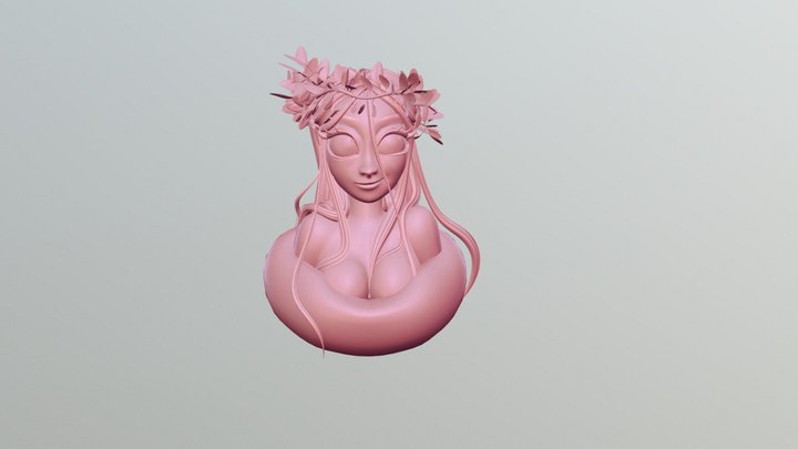 Persephone of Lore Olympus 3D Model