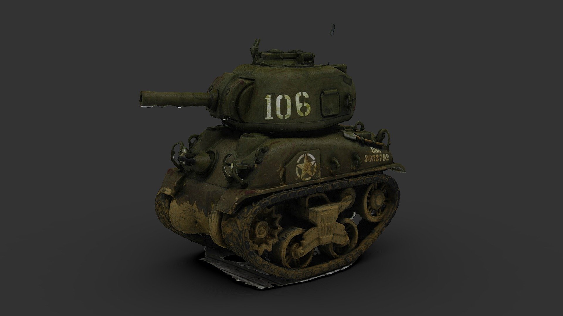 Chibi Tank (Small Scale 3D Scanning Test)