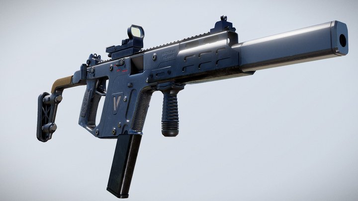 KRISS Vector .45 ACP 3D Model