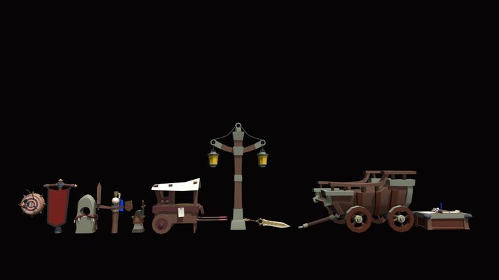 Drafts02 Game 3D Model