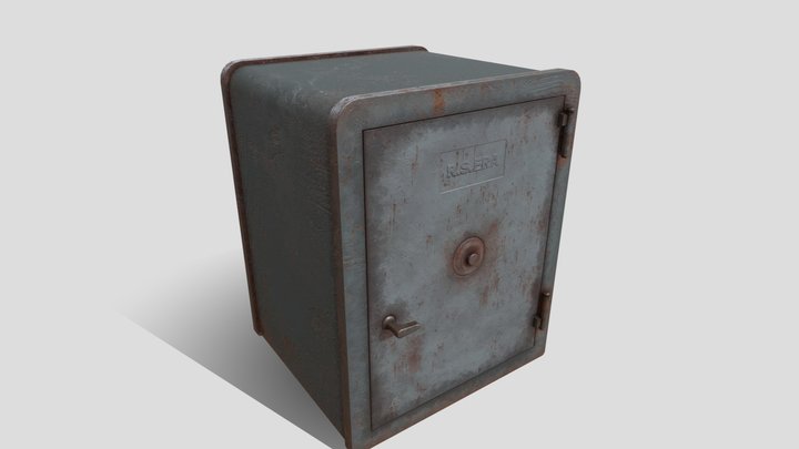 Old safe 3D Model