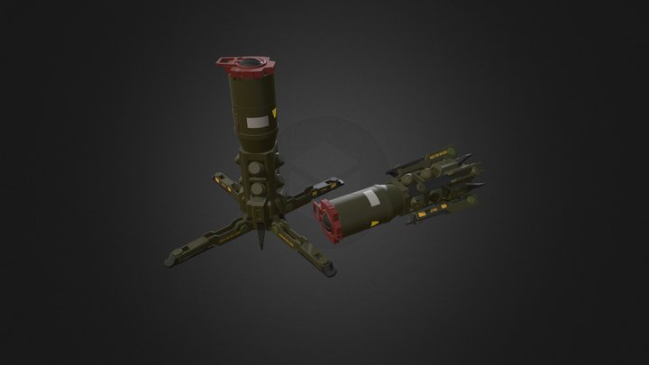 Cod Black Ops 3 - Explosive Trap 3D Model