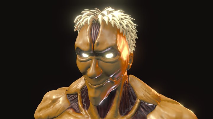 Armored Titan 鎧の巨人 3D Model