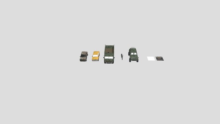 Gorebox vichles (2/10) 3D Model