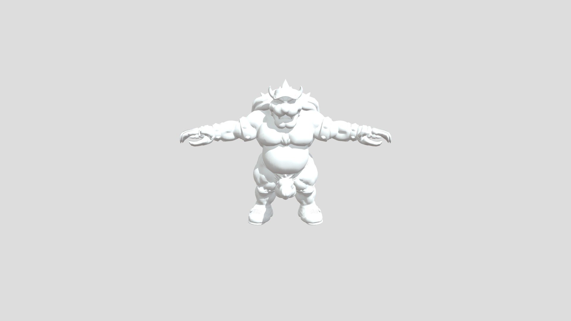 bowser no textures - Download Free 3D model by Uplo3d (@Puppay2019 ...