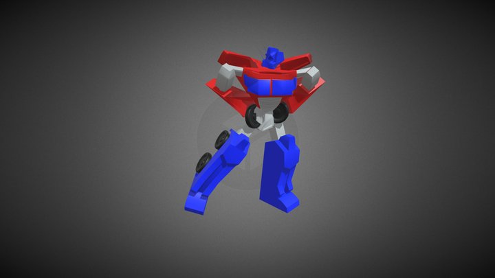 Dancing Toy Optimus 3D Model