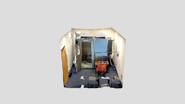 Audio Booth 1 3D Model