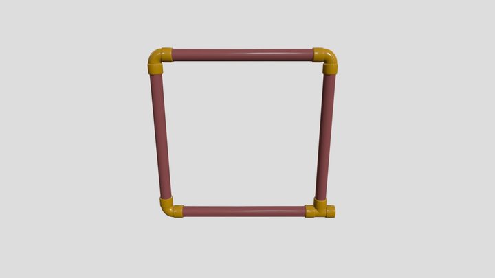 werken met koperen buis 3D Model