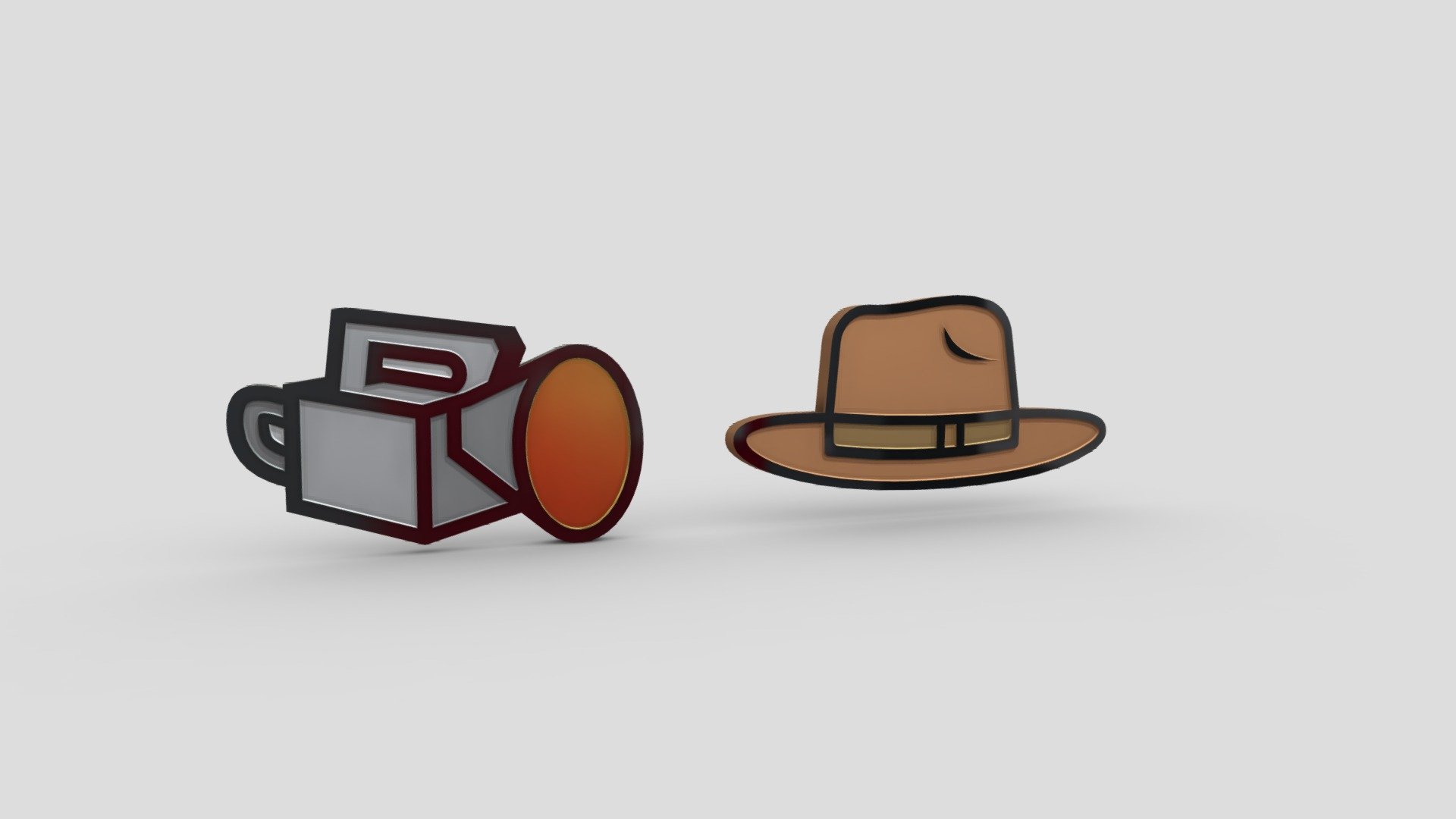 SC08940_Jurassic Park_flashlight pin hat - 3D model by arrow_design ...