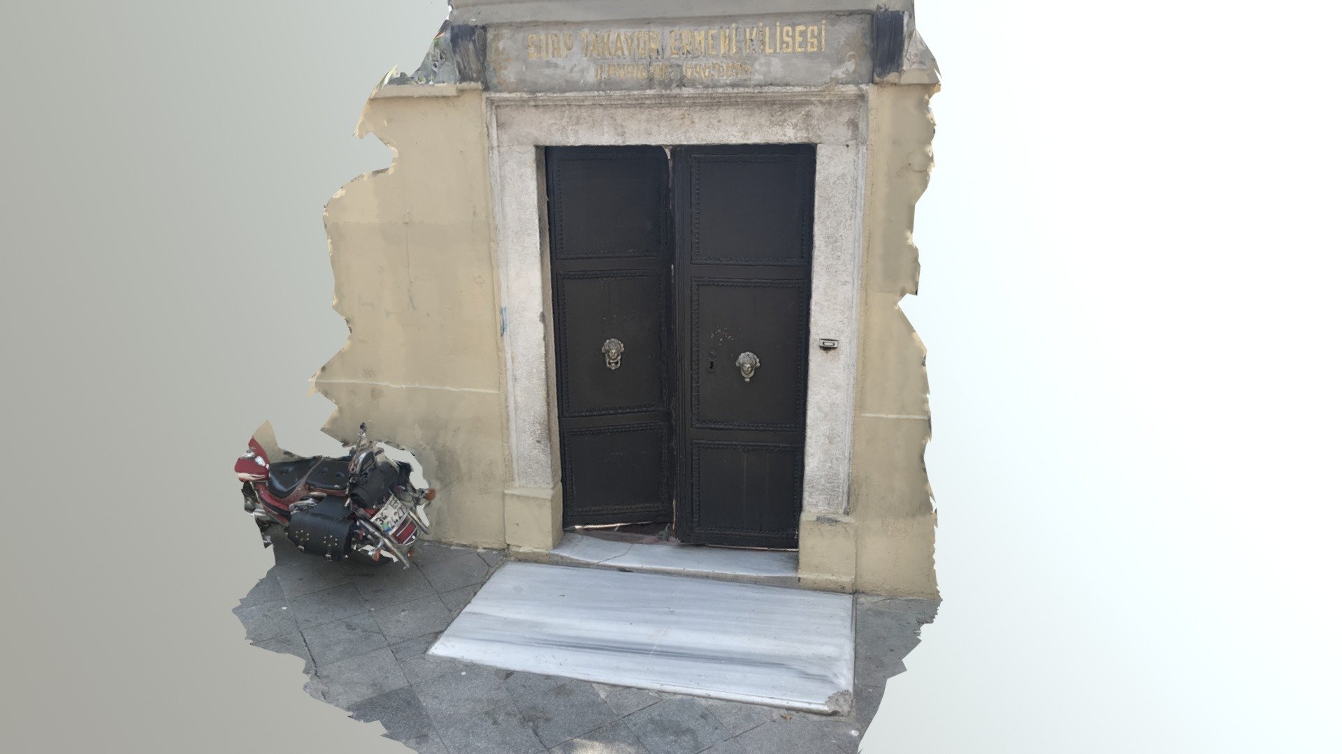 Surp Takavor Ermeni Kilisesi kapısı, kadıköy