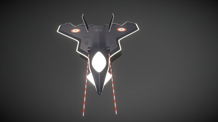 STEALTH FIGHTER JETT | 3D 3D Model