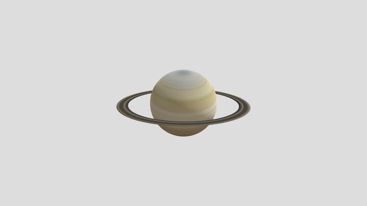 Saturn 3D Model