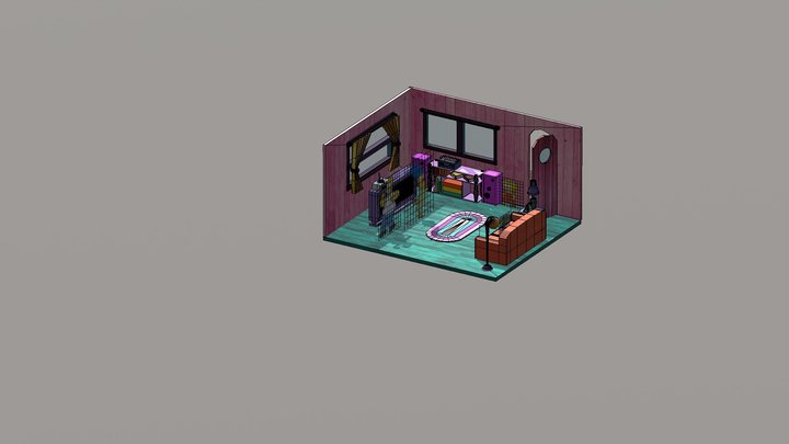 The Simpsons 3D Model
