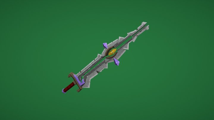 Sword of the Watcher 3D Model