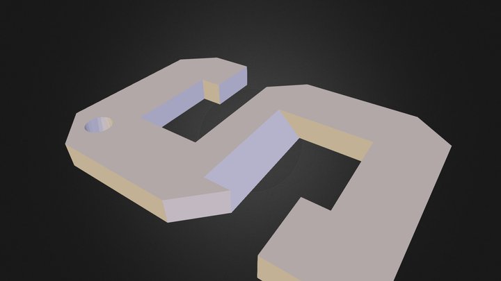 MsuBottleOpener 3D Model