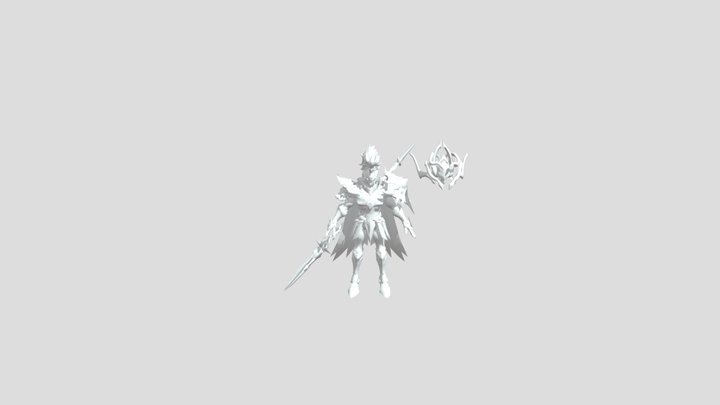 Hero_warrior_skin07_high_add (merge) 3D Model