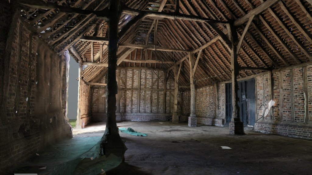Barn Interior and Exterior