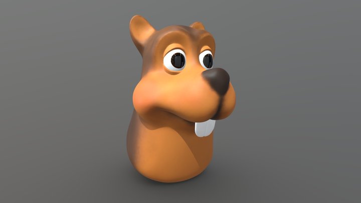 Castor 3D Model
